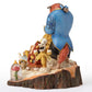 Jim Shore Disney Traditions - Beauty & The Beast - Tale as Old as Time Carved by Heart