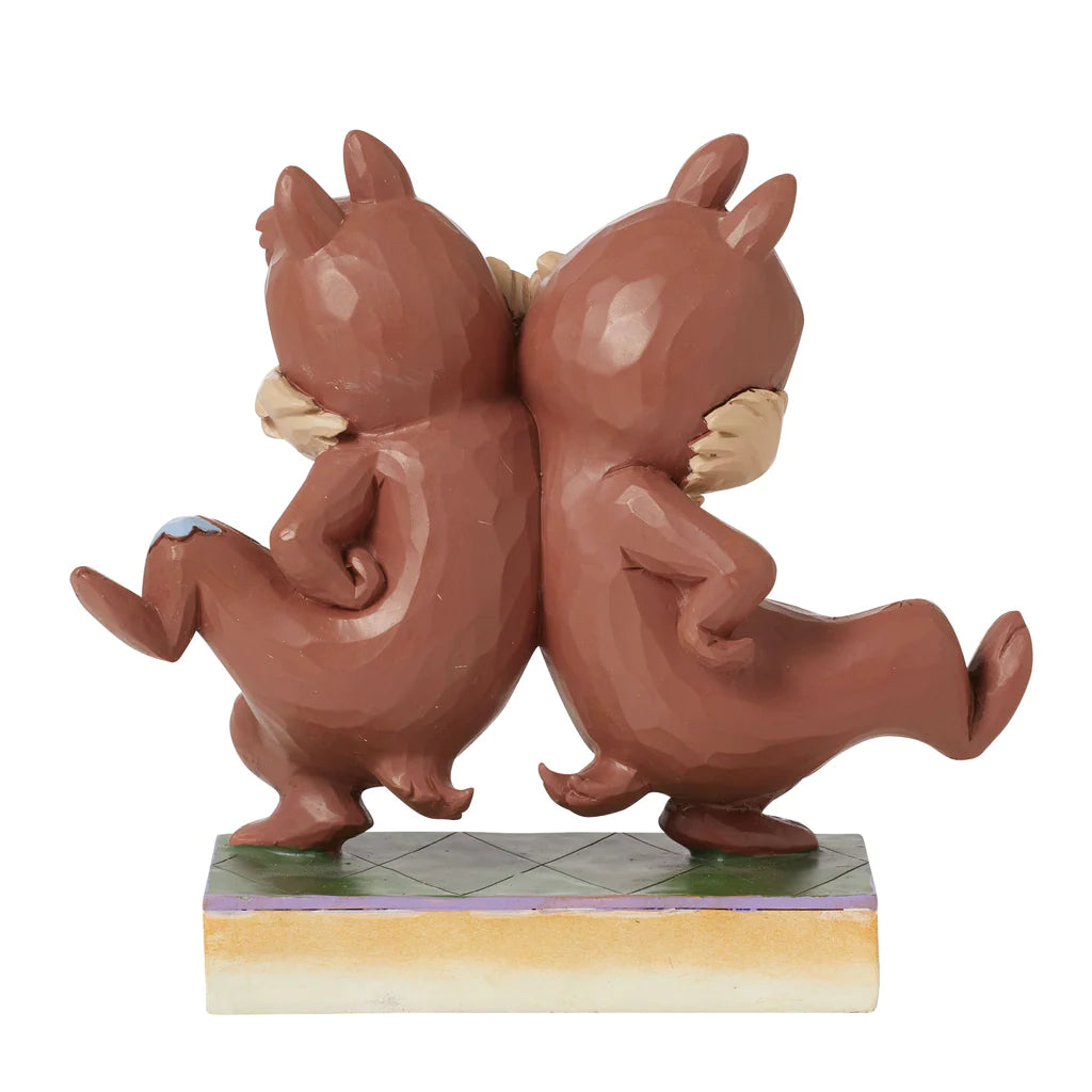 Jim Shore Disney Traditions - Chip n Dale - Mischievous Mates