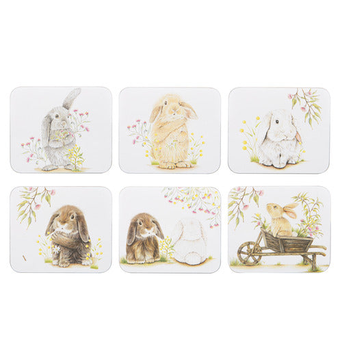 Bunny Tales - Set of 6 Assorted Coasters