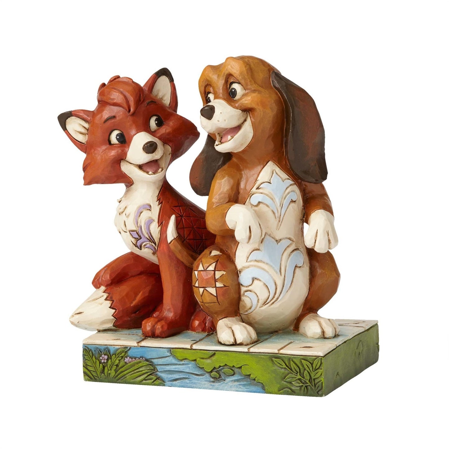 Jim Shore Disney Traditions - Fox and the Hound - Unexpected Friendships