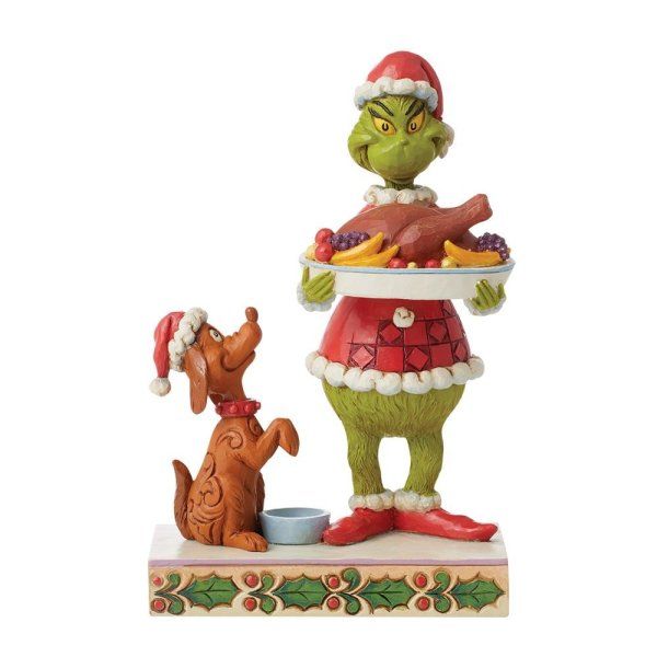 Jim Shore - Grinch with Christmas Dinner