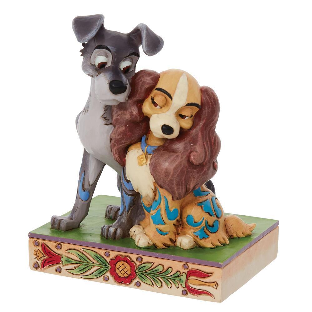 Jim Shore Disney Traditions - Lady And The Tramp - Love