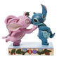 Jim Shore Disney Traditions - Lilo & Stitch Angel & Stitch - Mistletoe Kisses