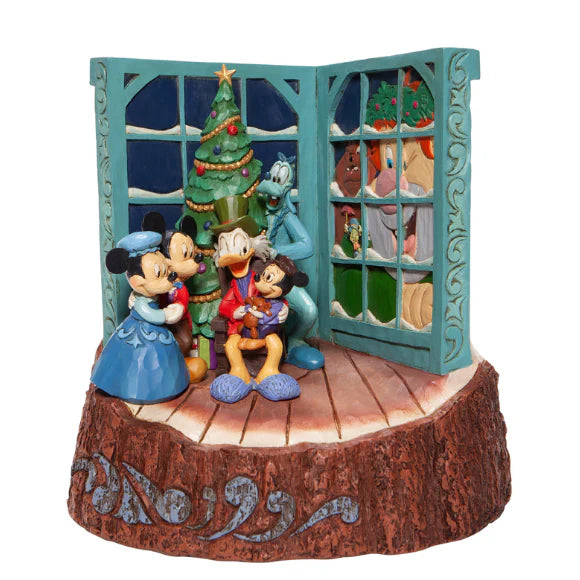 Jim Shore Disney Traditions - Mickey's Christmas Carol - Carved By Heart