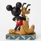 Jim Shore Disney Traditions - Mickey Mouse & Pluto - Best Pals