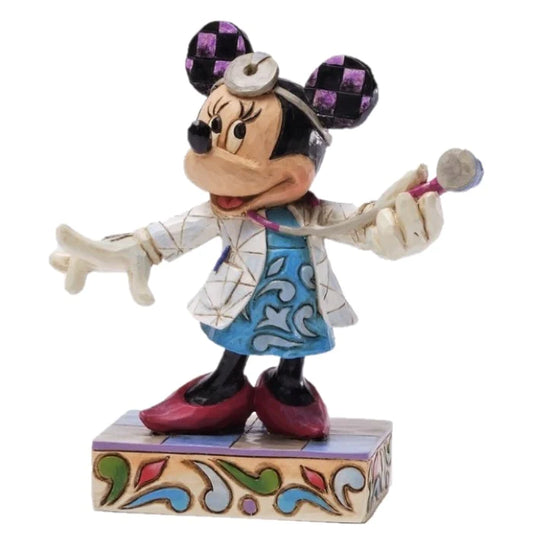 Jim Shore Disney Traditions - Minnie Mouse To Your Health