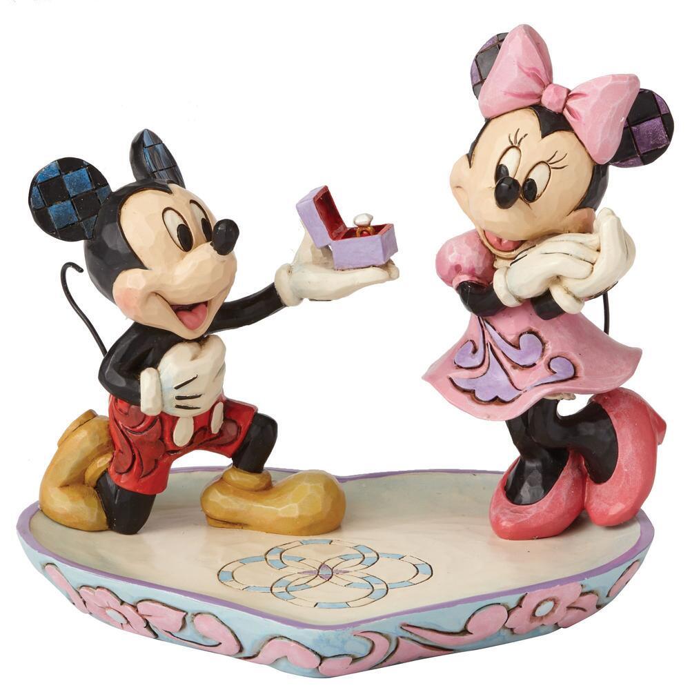 Jim Shore Disney Traditions - Mickey & Minnie Mouse - A Magical Moment