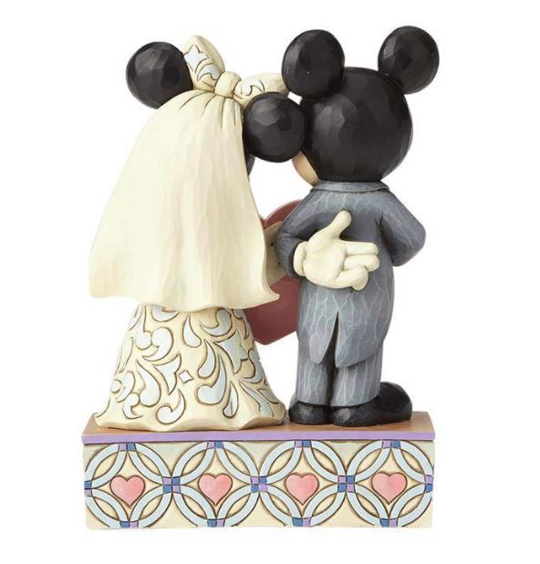 Jim Shore Disney Traditions - Mickey & Minnie Mouse Wedding - Two Souls One Heart