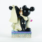 Jim Shore Disney Traditions - Mickey & Minnie Mouse Wedding - Congratulations