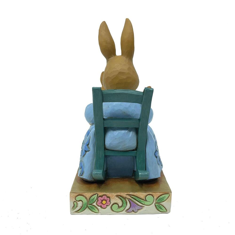 Beatrix Potter by Jim Shore - Mrs Rabbit In Rocking Chair - A Mother's Love