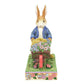 Beatrix Potter by Jim Shore - Peter Rabbit With Wheelbarrow of Flowers