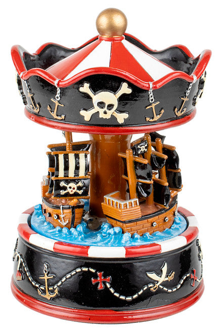 Red and Black Pirate Carousel
