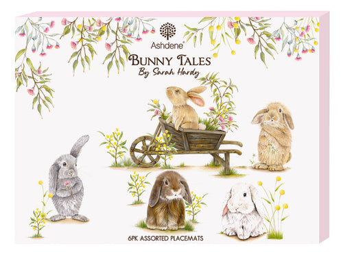 Bunny Tales - Set of 6 Assorted Placemats