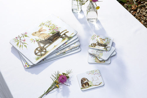 Bunny Tales - Set of 6 Assorted Placemats