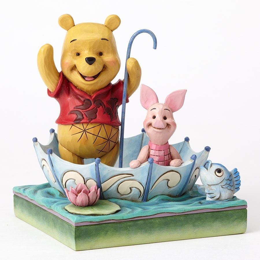 Jim Shore Disney Traditions - Winnie the Pooh & Piglet 50 Years of Friendship