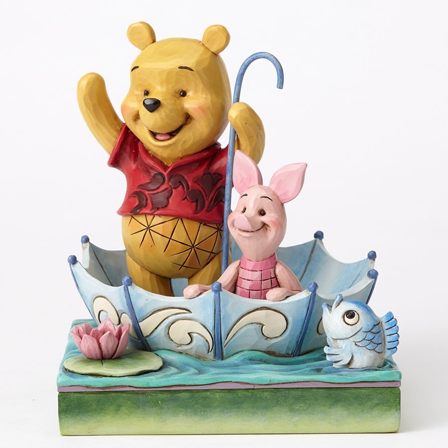 Jim Shore Disney Traditions - Winnie the Pooh & Piglet 50 Years of Friendship