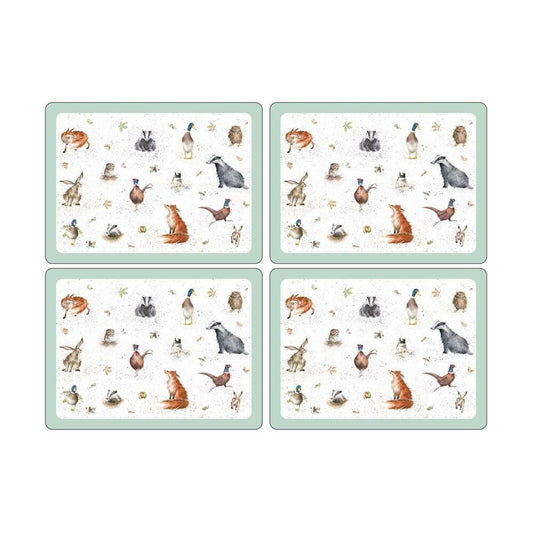 Wrendale Designs - Set of 4 Assorted Placemats