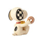 Peanuts by Jim Shore - Snoopy with Donut & Coffee Snoopy mini