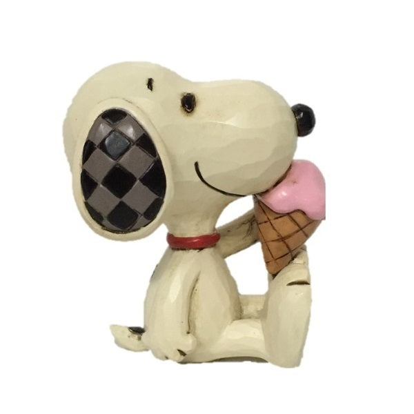 Peanuts by Jim Shore - Snoopy with Ice Cream Mini