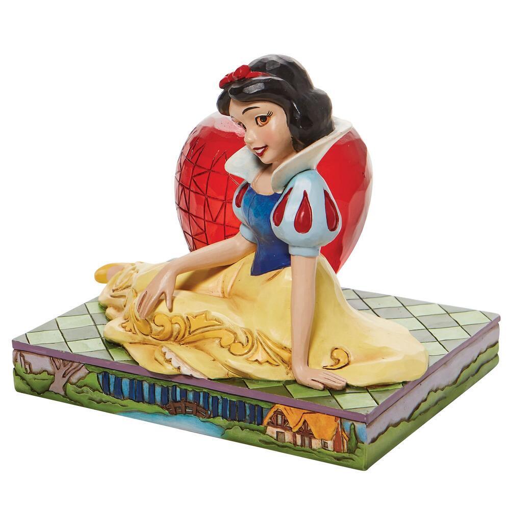 Jim Shore Disney Traditions - Snow White & The Seven Dwarfs - Snow White & Apple