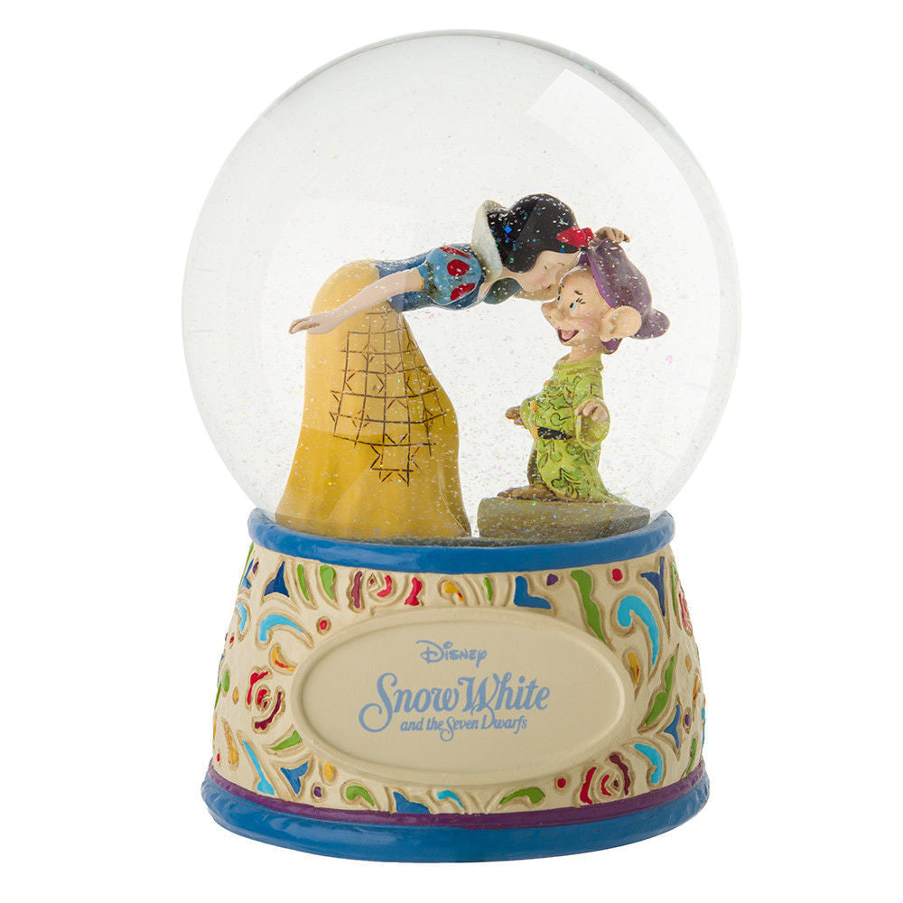 Disney Traditions Water Ball - Snow White and Dopey 80th Anniversary - Sweetest Farewell