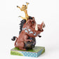 Jim Shore Disney Traditions - The Lion King Timon & Pumbaa - Carefree Cohorts