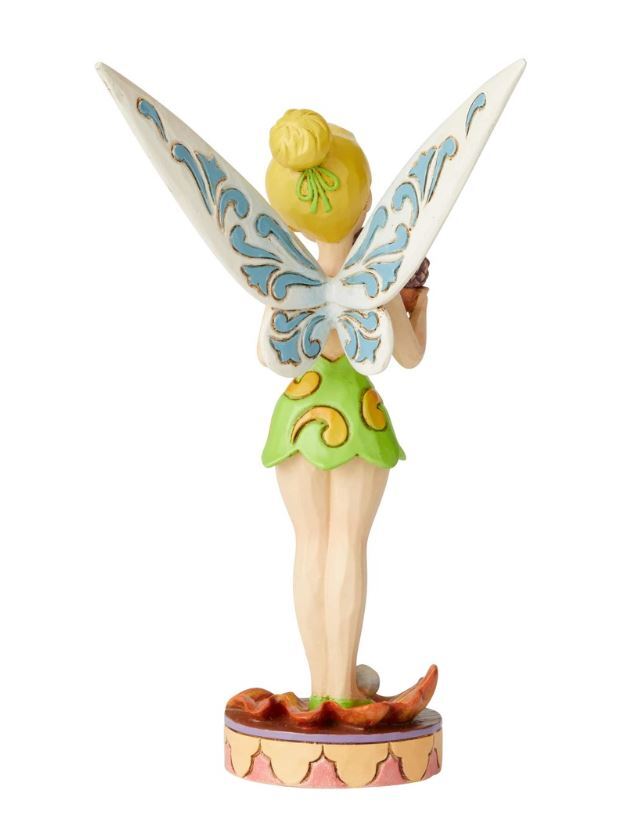 Jim Shore Disney Traditions - Peter Pan Tinker Bell with Acorn - Nuts For Fall