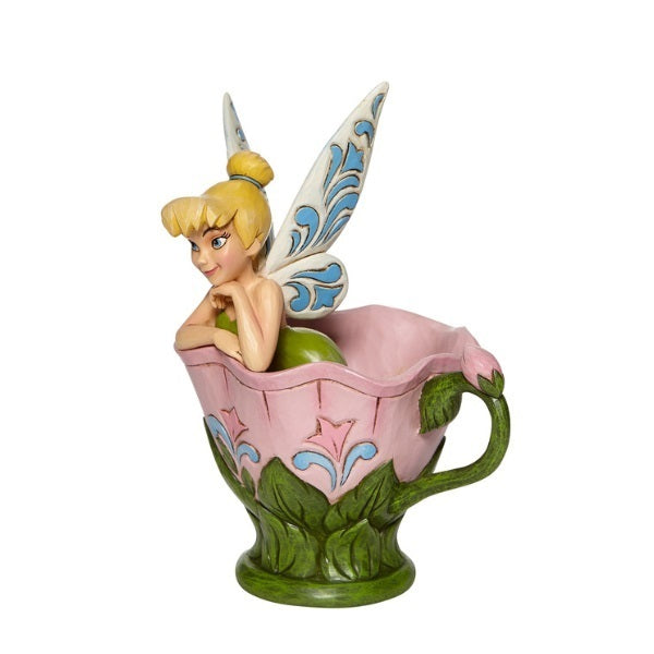 Jim Shore Disney Traditions - Peter Pan Tinker Bell Sitting in Flower - A Spot of Tink