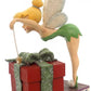 Jim Shore Disney Traditions - Peter Pan Tinker Bell with Gift - Pixie Dusted Present