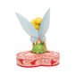 Jim Shore Disney Traditions - Peter Pan Tinkerbell Sitting On Heart - Love Seat