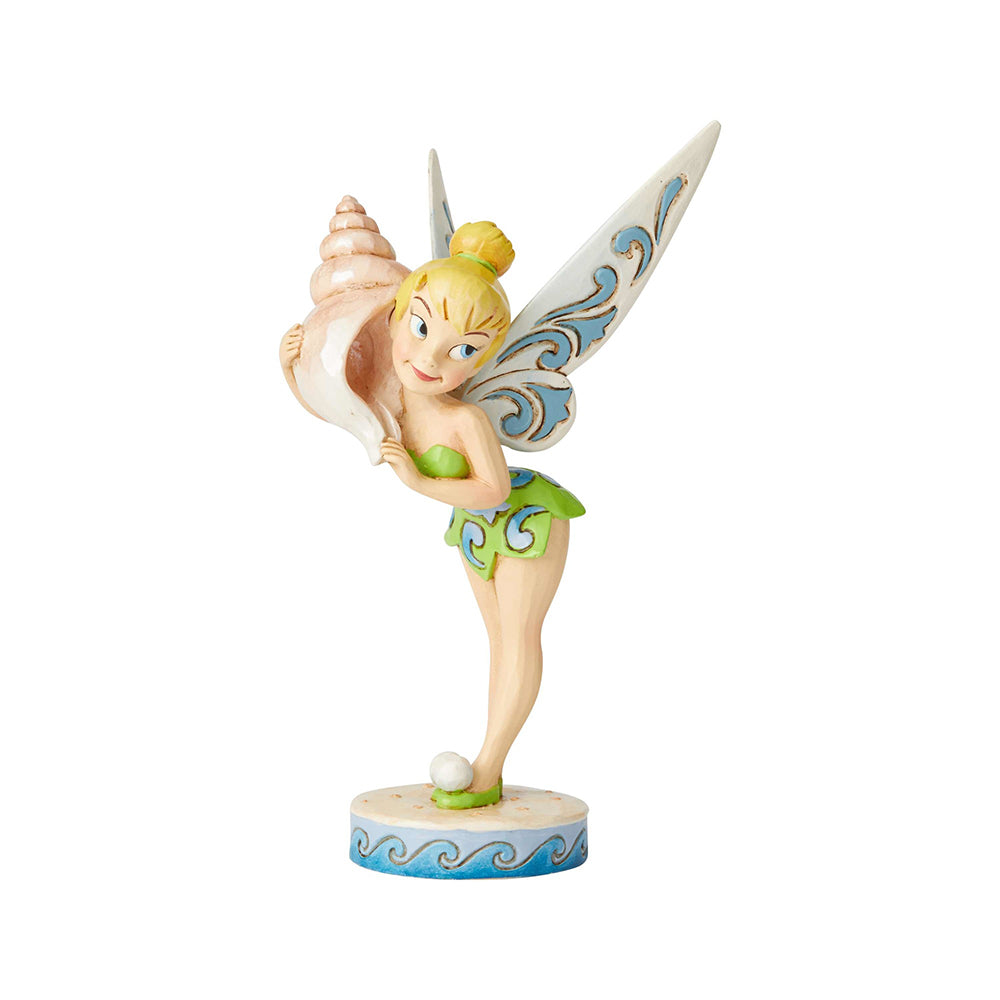 Jim Shore Disney Traditions - Peter Pan Tinkerbell with Seashell - Ocean's Song