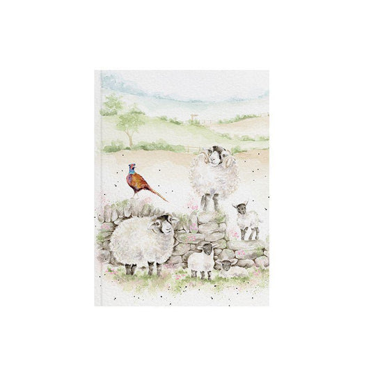Wrendale Designs - Green Pastures A6 Notebook